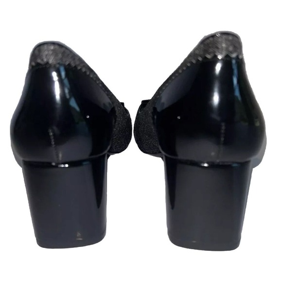 Bandolino Wedge 2" Heels Bdodonna 10 M Grey w/Black fridge on Top. New - Picture 5 of 12